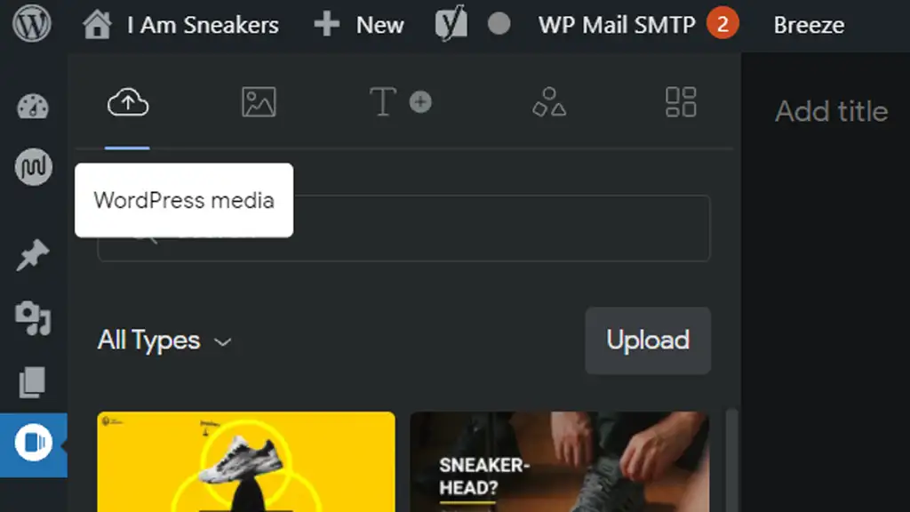How to ทำ Google Web Stories ให้เหมือนมี IG Story ในเว็บไซต์ (Content Creator ควรลอง) กรณียังไม่ได้อัปโหลดรูปหรือต้องการรูปใหม่ สามารถเลือกปุ่ม Upload เพื่ออัปโหลดรูปใหม่ที่ต้องการได้เลย