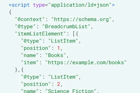 ตัวอย่างการเขียน Schema/Structured Data ด้วยภาษา JSON-LD