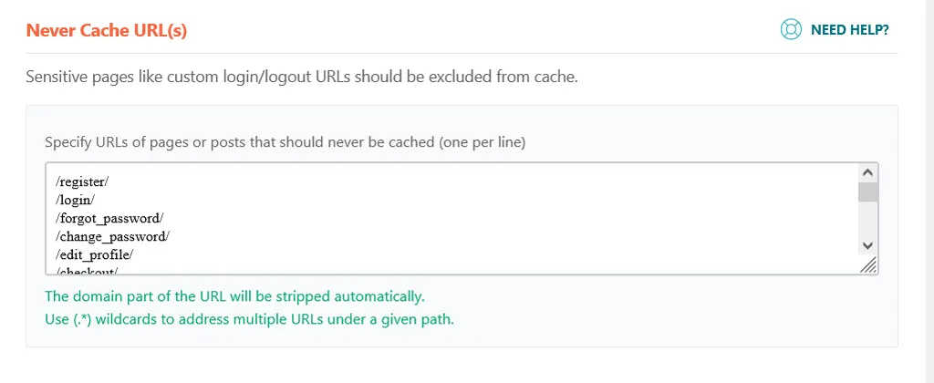 Never Cache Cookies : การกำหนดให้ไม่ต้องมีการใช้แคชใด ๆ เลย กับ URL ที่ระบุ