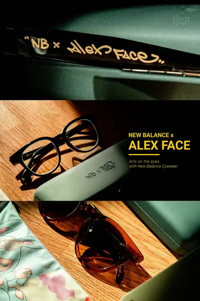 IAMSNKRS รีวิว New Balance Eyewear x Alex Face