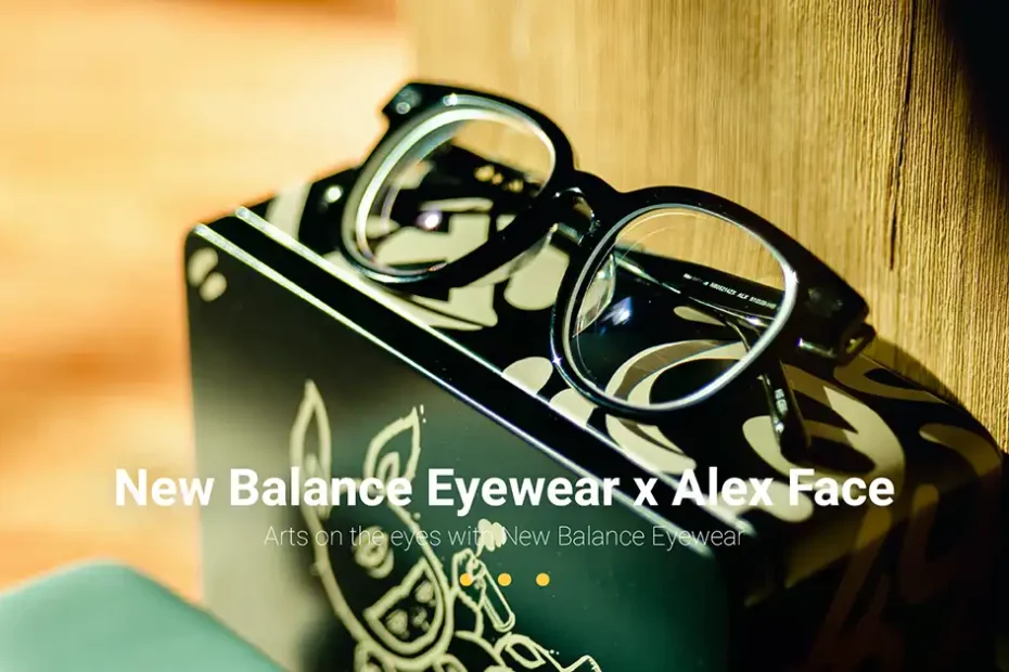 New Balance Eyewear x Alex Face สีดำ