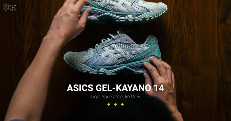 วันนี้ขอหยิบเอา ASICS GEL-KAYANO 14 สี Light Sage มารีวิวและ On feet ให้ดูกันครับว่าสีนี้มันสวยขนาดไหน ซึ่งบอกเลยว่าสายแต่งตัว Minimal style น่าจะชอบแน่ ๆ และที่สำคัญ สีนี้เป็นแบบ Unisex ผู้ชายก็ใส่ได้กันครับ