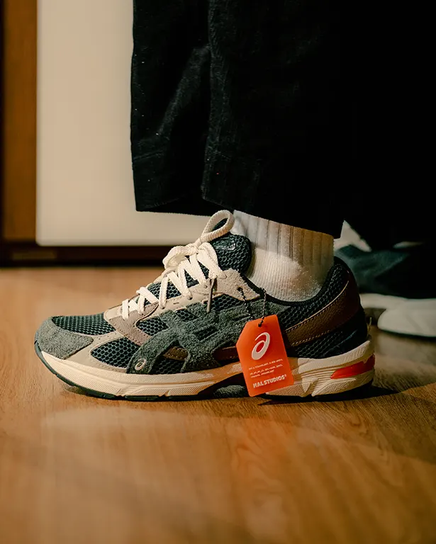 ASICS x HAL Studio GEL-1130 MK II ‘Forest’ On feet