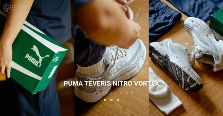 PUMA Teveris NITRO Vortex รองเท้า PUMA Sneakers คู่แรกที่ผมได้จากการโดนป้ายยามาอีกที