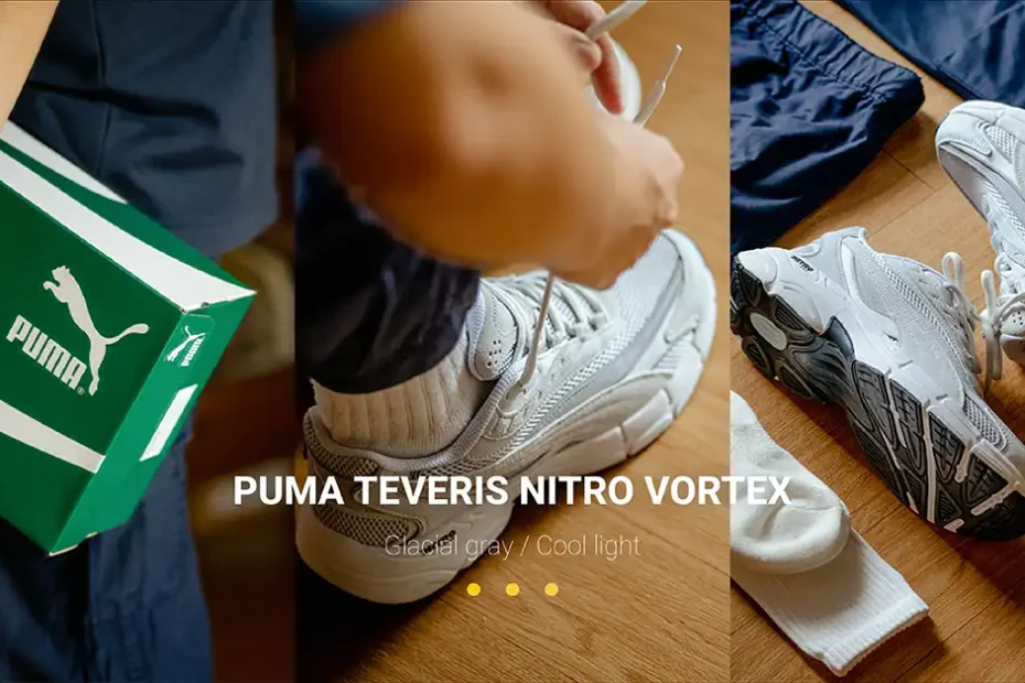 PUMA Teveris NITRO Vortex รองเท้า PUMA Sneakers คู่แรกที่ผมได้จากการโดนป้ายยามาอีกที