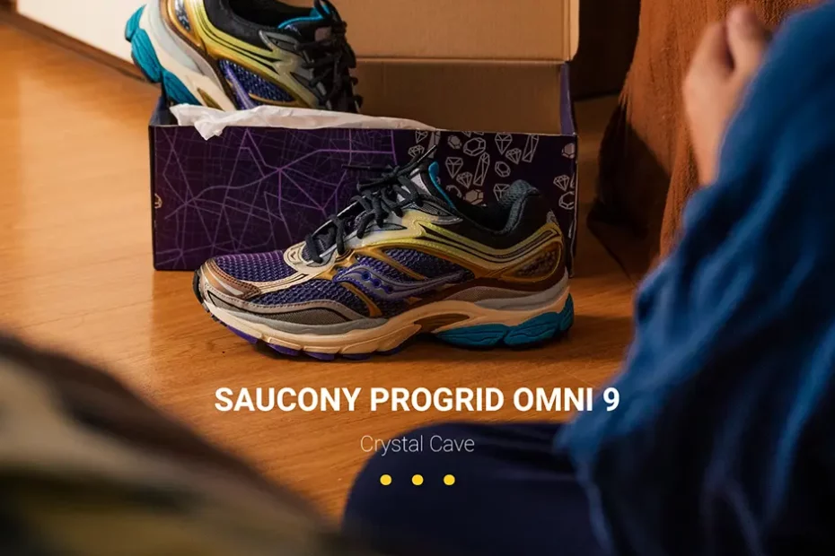 ปกติผมสายมินิมอล ไม่ค่อยชอบสนีกเกอร์สีเยอะๆ สักเท่าไร แต่พอไปเจอ Saucony ProGrid Omni 9 Crystal Cave คู่นี้ ผมยอมไม่เซฟความมินิมอลครับ!