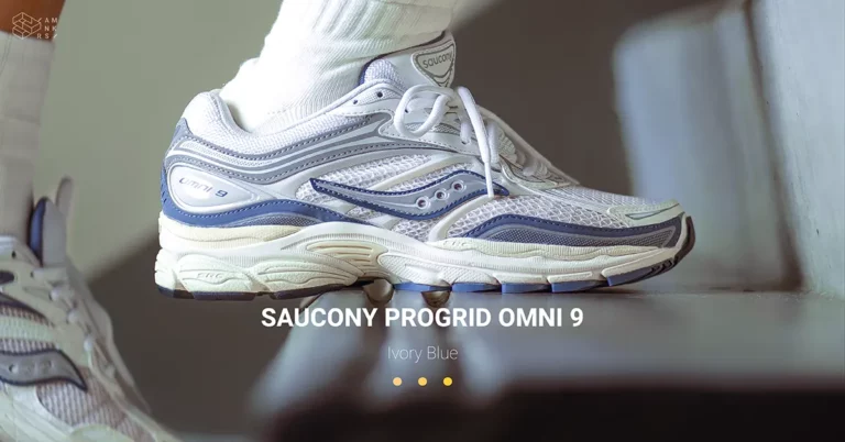 Saucony ProGrid Omni 9 ‘Ivory Blue’